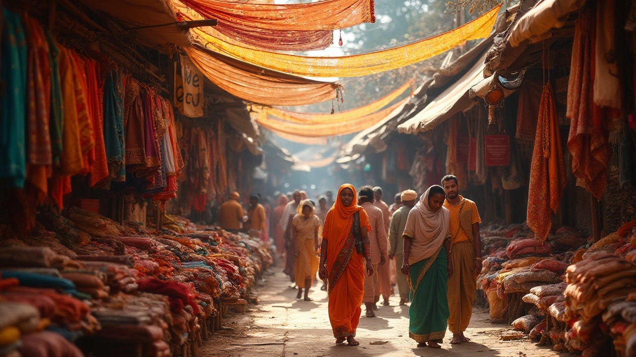 Exploring Asia's Largest Textile Hub: India's Thriving Textile Market